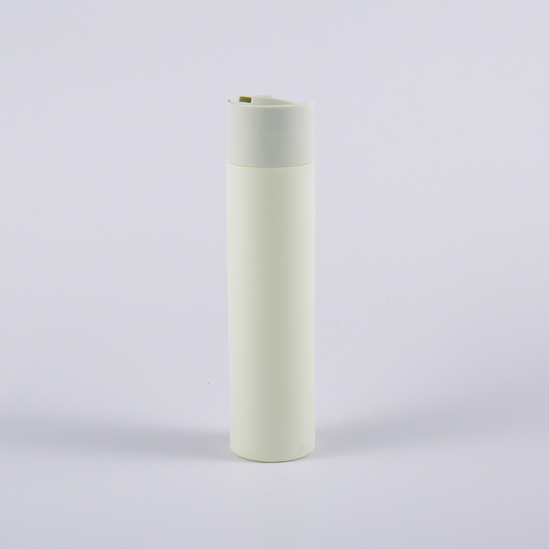 Flere farger Soft Touch Rund Form 250ml renseflaske med diskhette