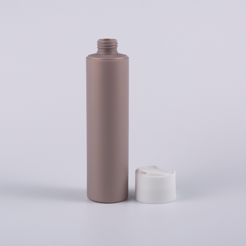 Flere farger Soft Touch Rund Form 250ml renseflaske med diskhette