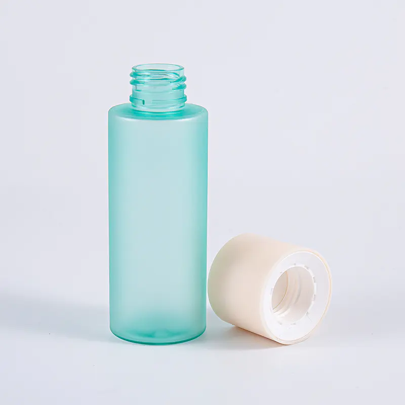Mat og farmasøytisk bruk 100 ml PET-plastflaske med skrukork