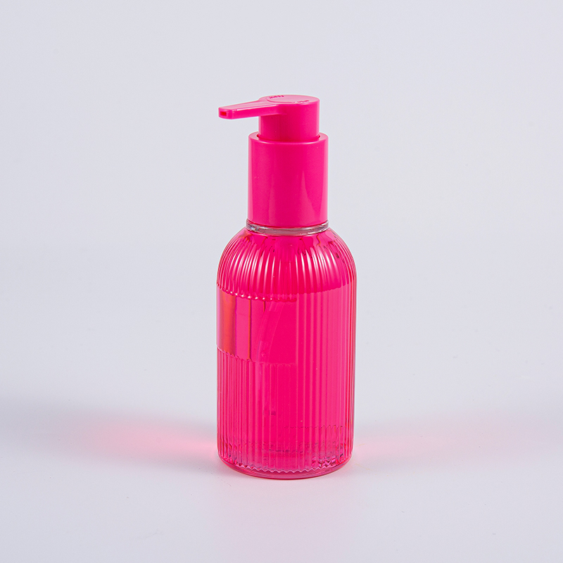 Bærekraftig 80ml PET-plastflaske med plastlotionpumpe