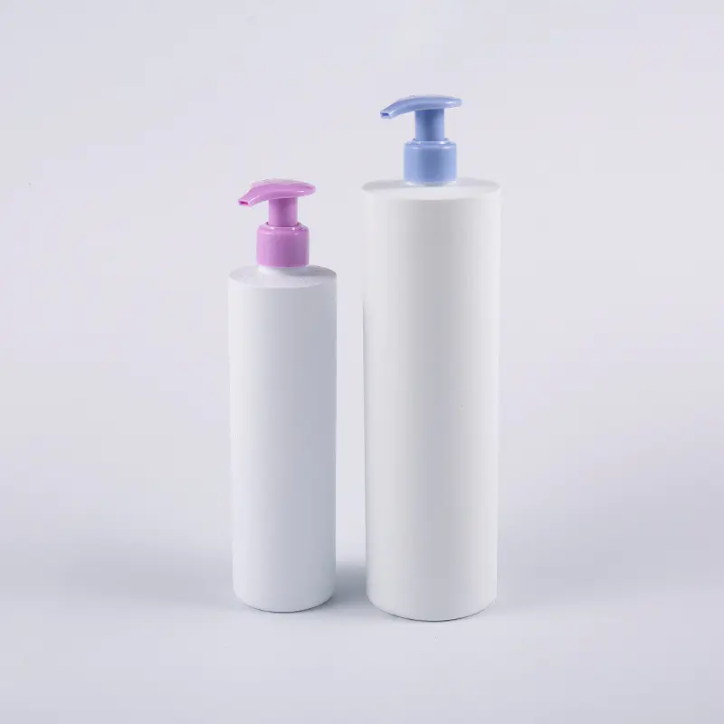 Round Shape 360ml Dispensing Cleansing Shampoo Body Washes Flasker