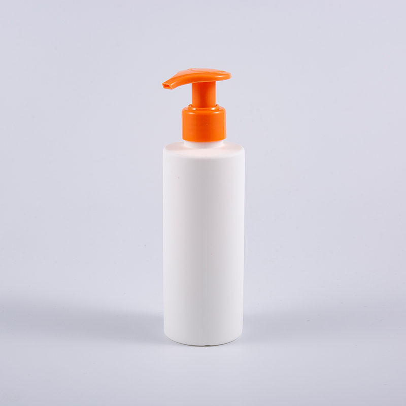 Frost White Rund 200ml PE Håndvask Pump Lotion renseflaske Frost White Rund 200ml PE Håndvask Pump Lotion renseflaske