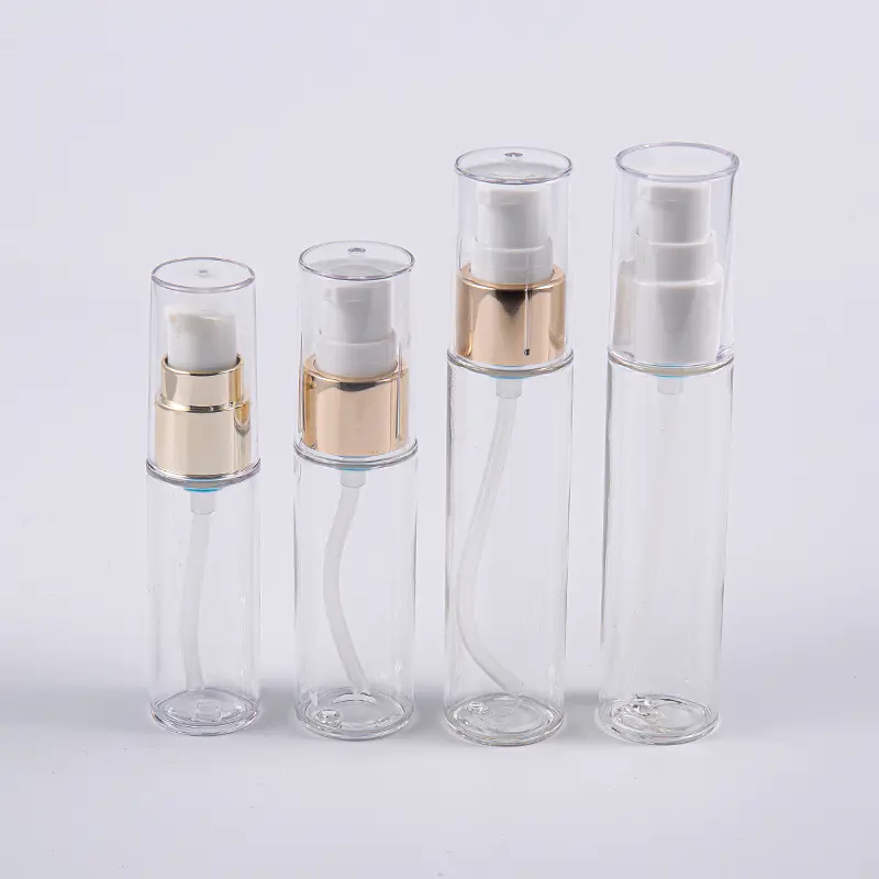 Reisebruk 20ml 30ml 40ml Slank PETG-lotionflaske med pumpe