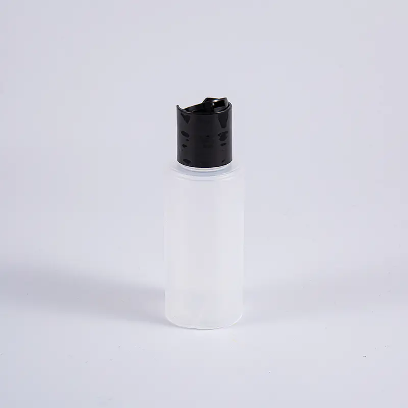 Frost 75 ml polyetylen rund flaske med flipphette