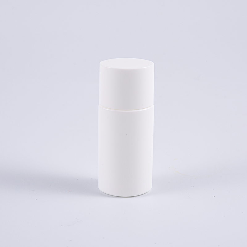 Oval form Hvit 15ml PE solkremflaske Oval form Hvit 15ml PE solkremflaske