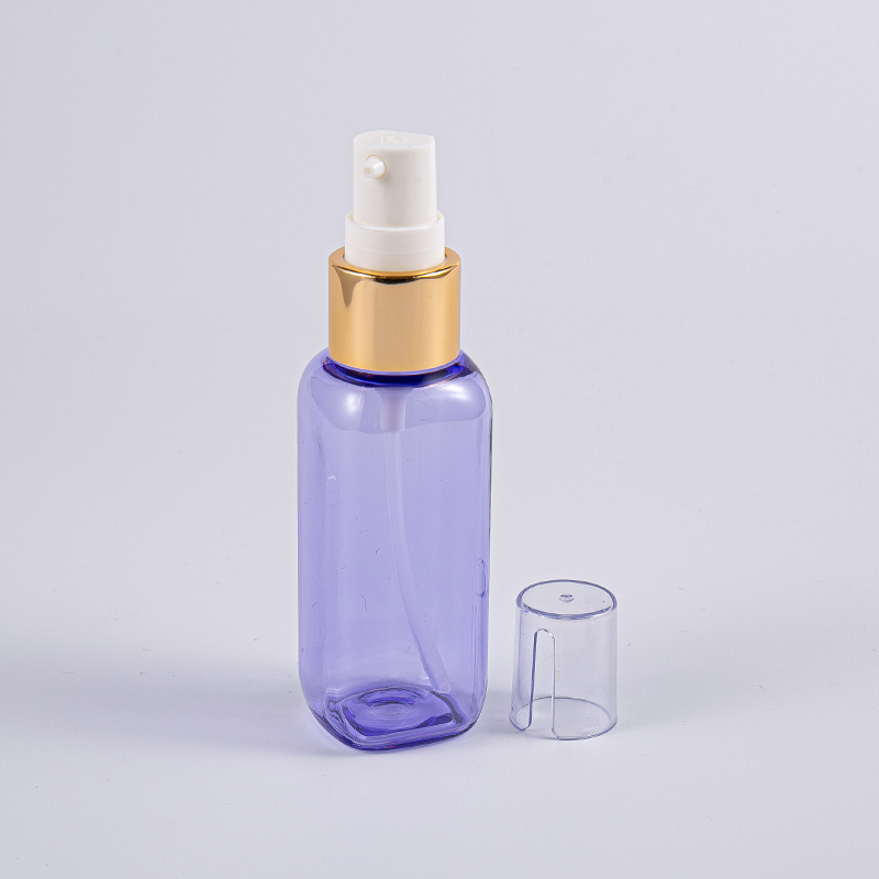 På reise Bruk 50 ml Petg Square Shape-flaske med pumpe På reise Bruk 50 ml Petg Square Shape-flaske med pumpe