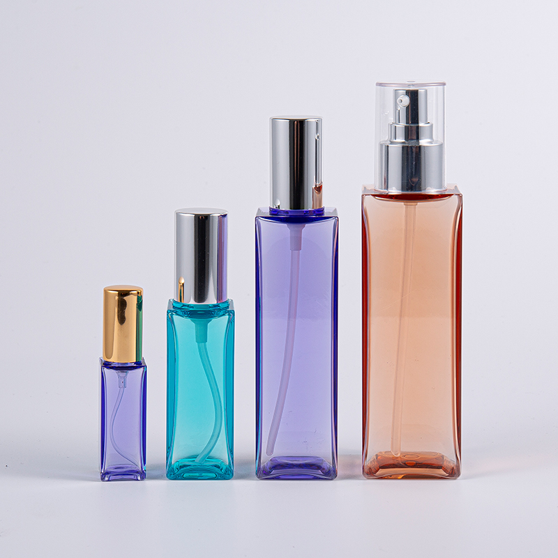 Fuktighetskremer for ansiktet 15 ml 30 ml 100 ml 150 ml PETG Square Lotion-flaske