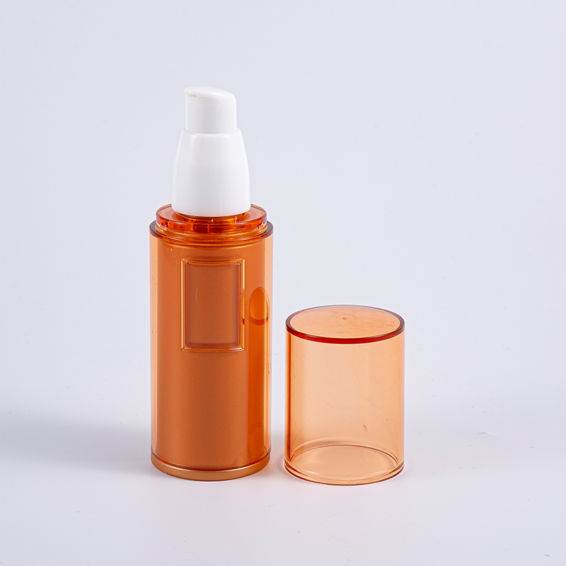 Etterfyllbar kosmetikkbeholder 60 ml innerpose vakuumflaske med luftløs pumpe 