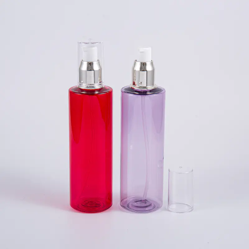 Runde 200 ml PET ansikts-tonerflasker