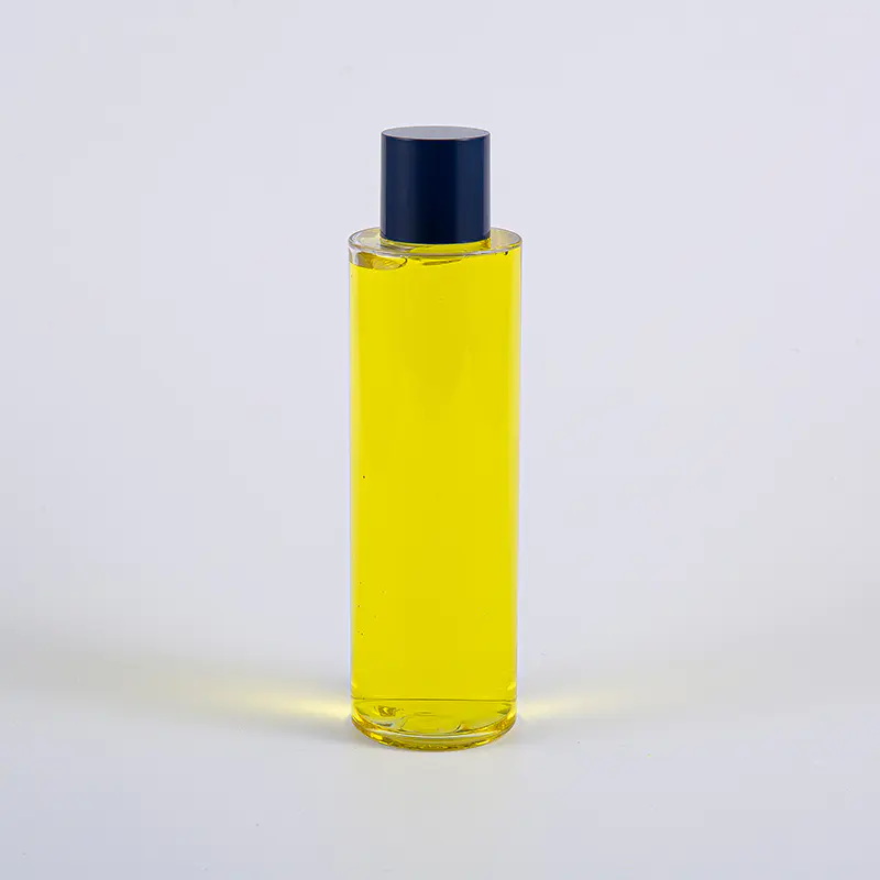 50ml 100ml 120ml 130ml 170ml 200ml PETG rund lotionflaske med rund skrukork og små innsatser