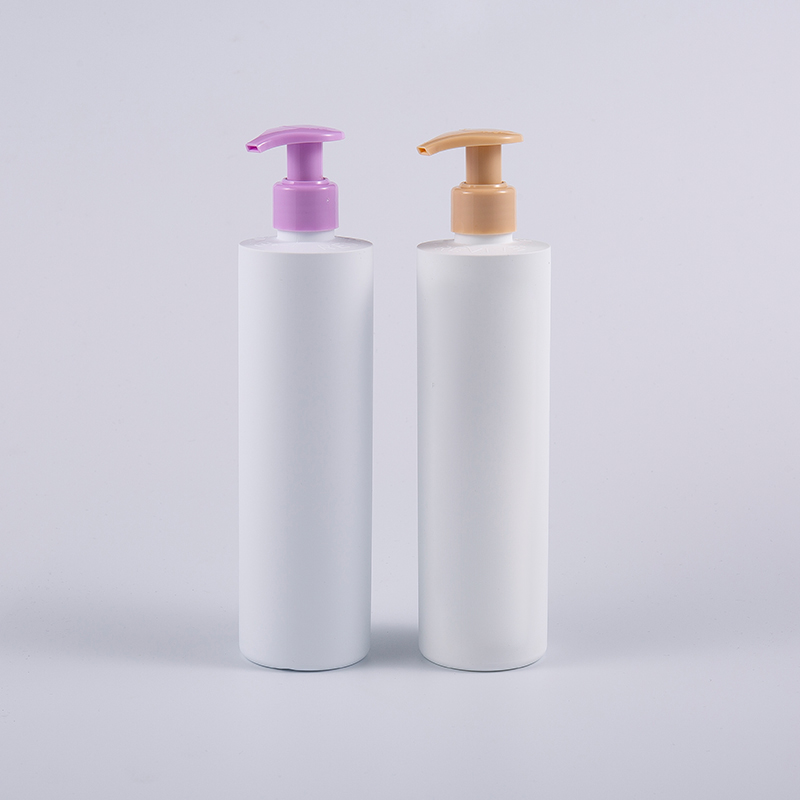 Round Shape 360ml Dispensing Cleansing Shampoo Body Washes Flasker